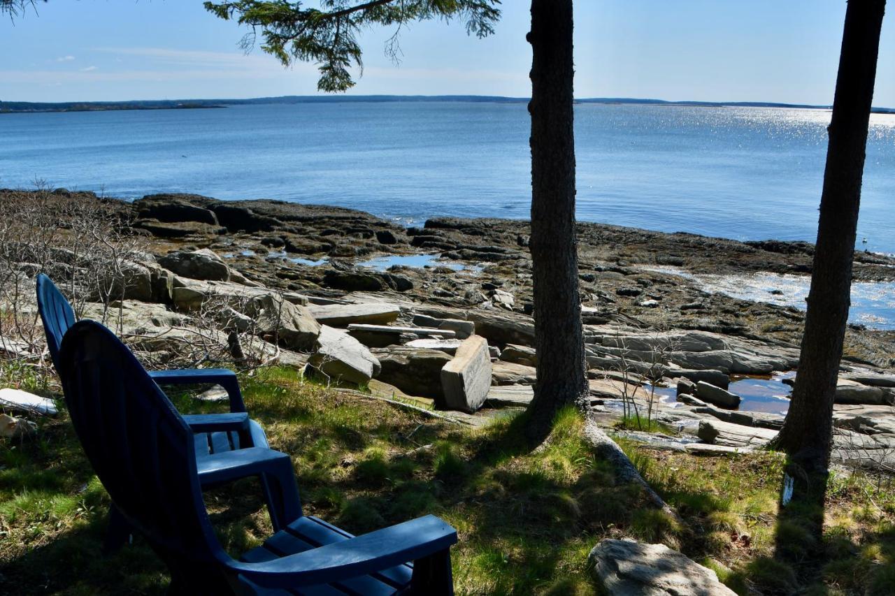 Betty'S Place - Cozy Ocean Front Getaway With Views Of Casco Bay Villa Harpswell Екстериор снимка